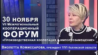 VII Межрегиональный кооперационный форум. Виолетта Комиссарова.