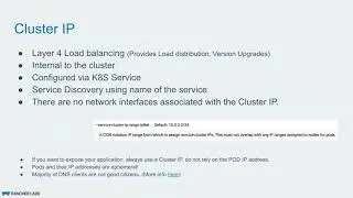 Load Balancer Types and Kubernetes Load Balancer Concepts: Cluster IP  (Part 3/11)