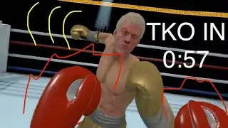 Thrill of the fight Moneymaker TKO in less than a minute (Normal difficulty)