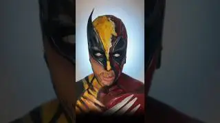 Wolverine or Deadpool?!? #makeup #wolverine #deadpool #marvel #marvelstudios #sfx #halloween #mua