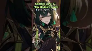 Genshin Luna II New Redeem Code (20 October 2025) 