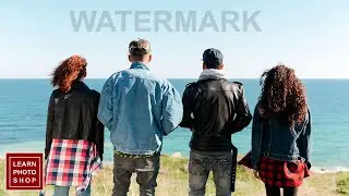 How to create a Watermark in Adobe Photoshop | Photoshop Tutorials