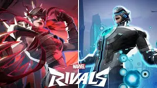 Marvel Rivals - Invisible Woman & Mister Fantastic All Skins and MVP Animations