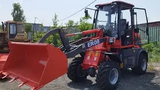 EVERUN ER08 фронтальный погрузчик. Краткий обзор. В наличии