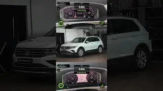 Разница после чипа на VW Tiguan. Для записи и консультации пишите в телеграмм @sevenforce