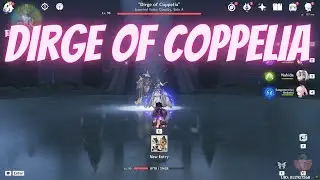 Dirge Of Coppelia Ice Wind Suite New Boss Fight Genshin Impact