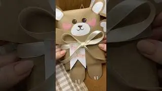 🎁An idea for how to wrap a gift cutely!🎁
