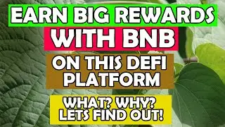 EARN BIG REWARDS w/BNB and This DEFI Platform, now!