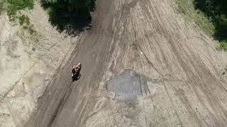 Riding in Mitchell Pits Waterloo, Iowa
