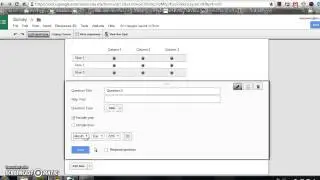 HOW TO MAKE A GOOGLE FORM