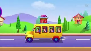 Wheels On The Bus   Part 2 -  New Nursery Rhymes for Children