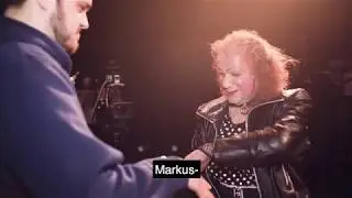 Markus Oamkissa Cross Media Studiossa #luotaitseesi