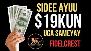 WIIL SOOMAALIYEED OO $19KUN KALA BAXAY FIDELCREST