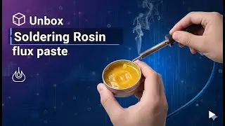 Soldering Rosin flux paste Unbox
