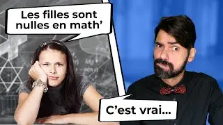 Les femmes sont plus mauvaises en géométrie que les hommes