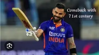 71st century of virat kohli after 3 year's