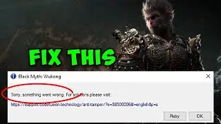 How To Fix Black Myth Wukong 