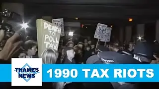 1990 Poll Tax Riots | Haringey Council | Demonstrations | TN-90-049-011
