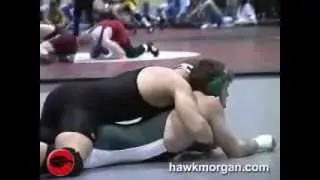 near side cradle hook the leg