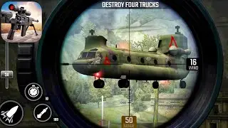 War Sniper Z11 - Missions 11 to 16 - Android GamePlay