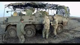 БТР набили гуманитаркой