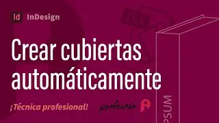 📚 Crear cubiertas de libros automáticamente en indesign