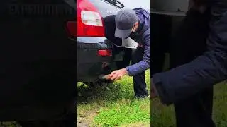 What will happen when a carrot is stuffed in a car exhaust pipe? #shorts