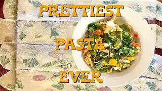 Herb Laminated Pasta with Mushrooms & Fava Beans