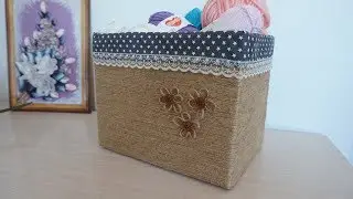 Пересадка комнатных растений/ переделка коробки
