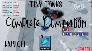 OVERPOWERED TINY TANKS HACK | Roblox Tiny Tanks Exploit