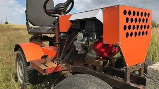 Как сделать минитрактор 9 Homemade minitractor