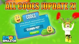 *UPDATE 2*😂 Emoji Simulator All Working Codes | Updates And Codes | Roblox