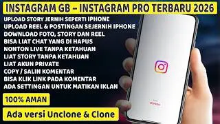 Instagram Mod Terbaru 2026 dengan Fitur Super Canggih ⚡Instagram Pro Terbaru