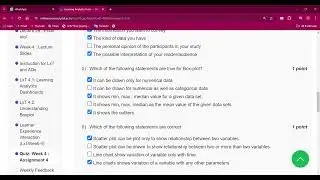 Learning Analytics Tools Week 4 answers
