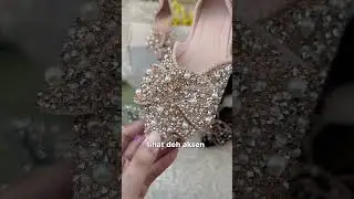 Flat Shoes Pesta #sepatuwanita #flatshoeswanita #shorts