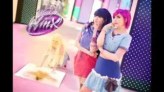 Shopping at Gardenia. Winx in real life /Шопинг в Гардинии. Настоящие винкс