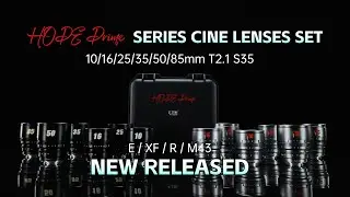 New Arrival | 7Artisans Brand New Cinema Lens Series - Hope Prime