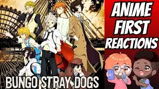 Bungo Stray Dogs ANIME REACTION!! Ep. 1-4