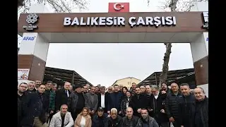 YÜCEL YILMAZ ADIYAMAN SADIÇLAR ÇARŞISI ZİYARETİ