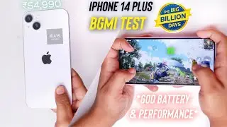iPhone 14 Plus PUBG Test in 2023 With FPS METER -BATTERY+PERFORMANCE = BEST COMBO