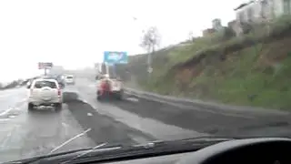 Укладка асфальта во Владивостоке май 2013.