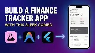 Stitch + Antigravity + Flutter | Build a Finance Tracker App