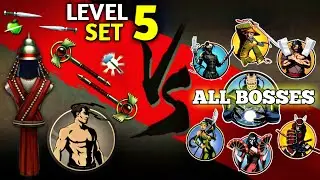 Shadow Fight 2 Special Edition Level 8 Set vs All Bosses - No Hack