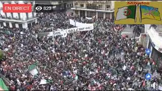 19/04/2019 : algérie , maniféstation a alger