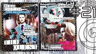 Upright Citizen:  Chapter 21 | Dark Dystopian Journal | Magazine Collage Art Journal