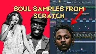 Making AUTHENTIC Sounding SOUL LOOPS From SCRATCH | FL Studio Cookup