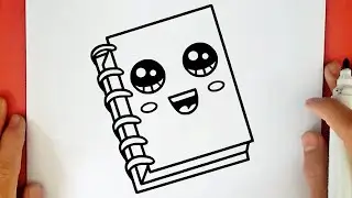 HOW TO DRAW A CUTE NOTEBOOK