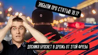 Забыли про статью 19.1? Почему ДПСника бросает в дрожь от этой фразы и отпускают даже если нарушили