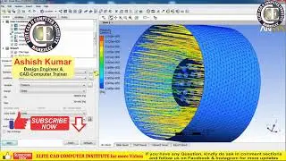 🔥Ansys Fluent Tutorial For Beginners - Flow through Pipe #ansysfluent #ansystutorial