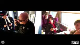 Bernie annonce l'arrivée en gare...